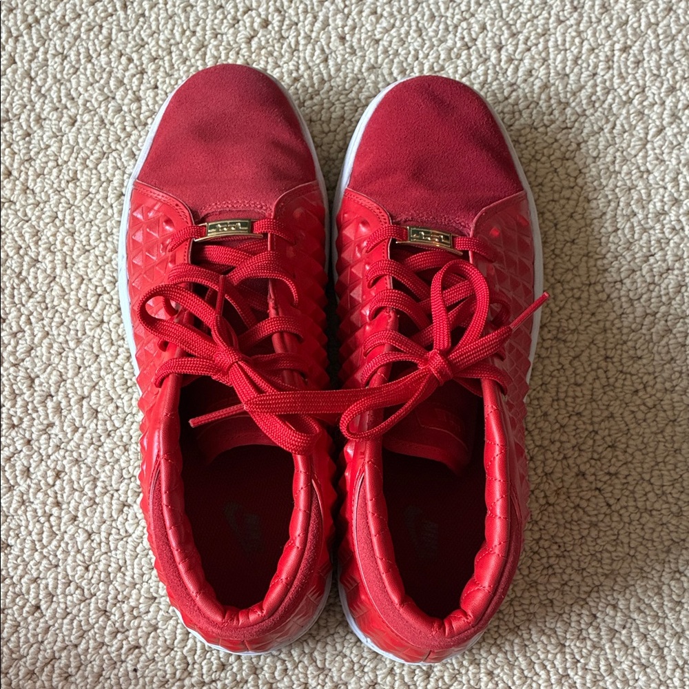 Nike NSW Vibrant Red Athletic Shoes. LIKE NEW. Barely worn.